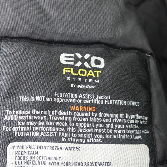 Ski-Doo Men's Vasa X Team Snowmobiling Jacket Dark Navy - XL - Picture 11 of 14